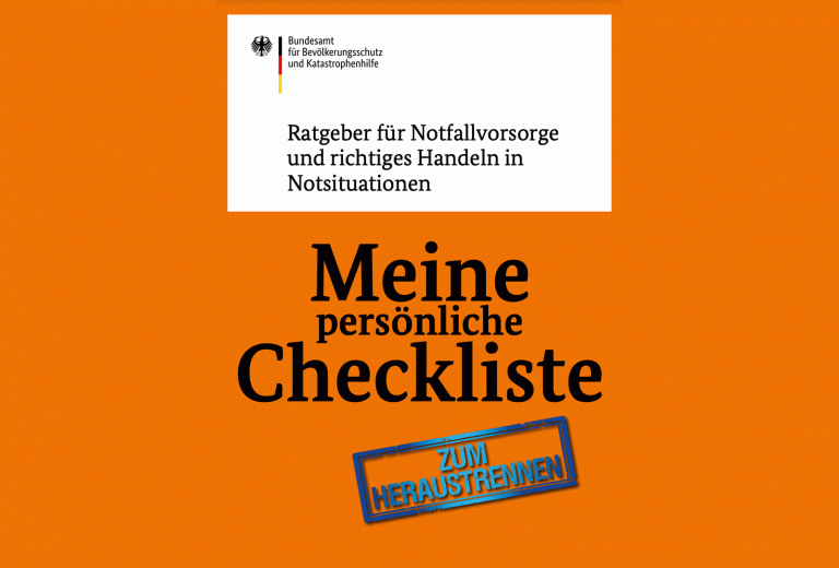 Notfallvorsorge: BKK Checkliste & PDF